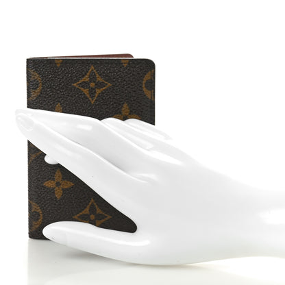 Louis Vuitton Monogram Pocket Organizer Card Holder 2 of 7