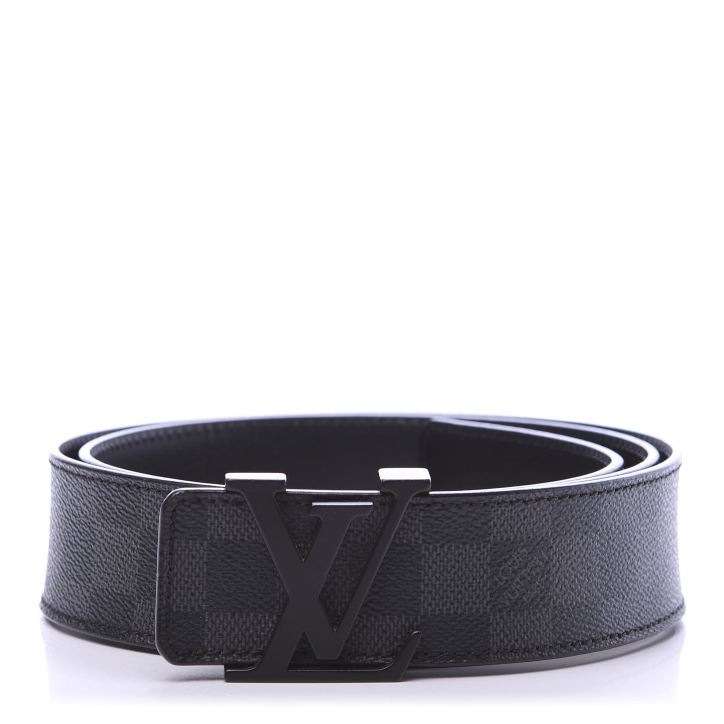 Damier Graphite 40mm LV Initiales Belt 100 40