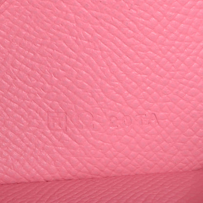 Hermes Epsom Bearn Gusset Wallet Rose Confetti 7 of 8