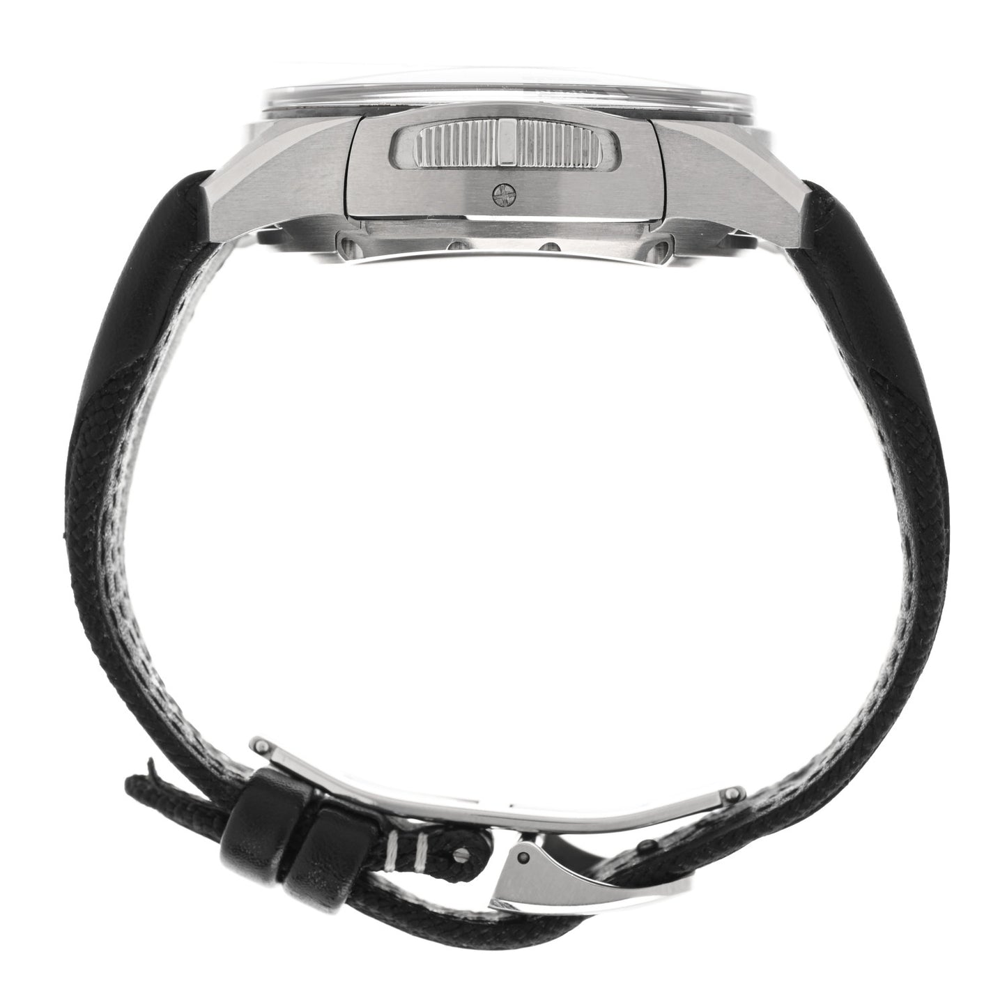 Titanium Calfskin 44mm Amvox II Chronograph Limited Edition Automatic Watch Black 192.T.25