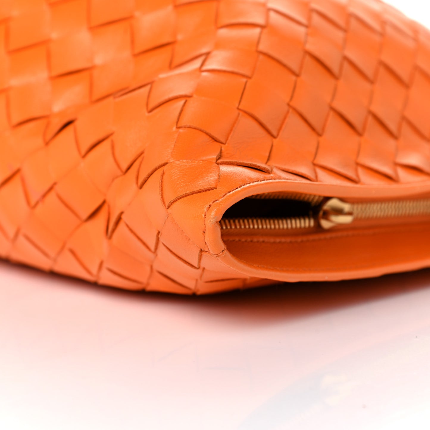 Nappa Intrecciato BV Twist Orange