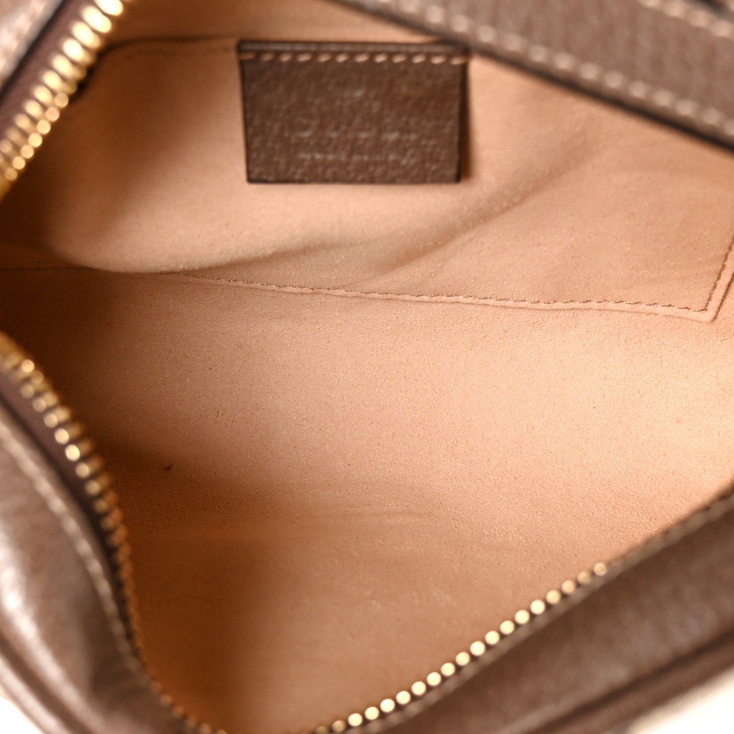 Gucci GG Supreme Monogram Web Mini Ophidia Shoulder Bag Brown 5 of 10