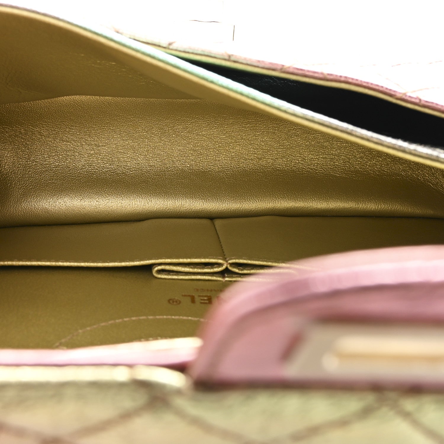 Chanel Metallic Goatskin Quilted 2.55 Reissue 225 Flap Multicolor 5 of 10