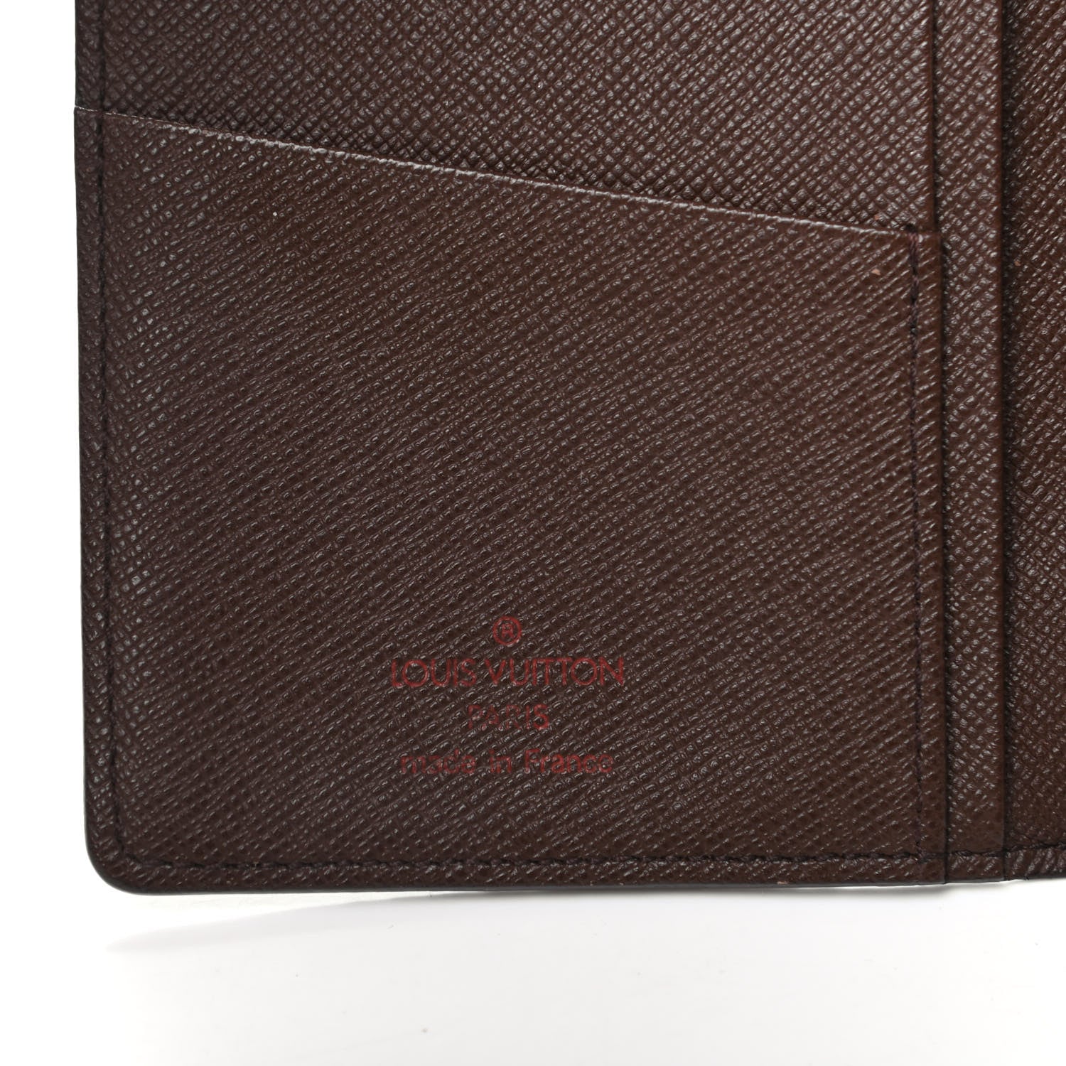 Louis Vuitton Damier Ebene Porte Valeurs Organizer Wallet 6 of 6