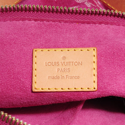 Louis Vuitton Denim Baggy PM Fuchsia 6 of 7