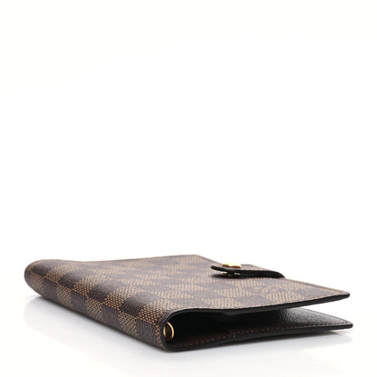 Louis Vuitton Damier Ebene Small Ring Agenda Cover 4 of 8