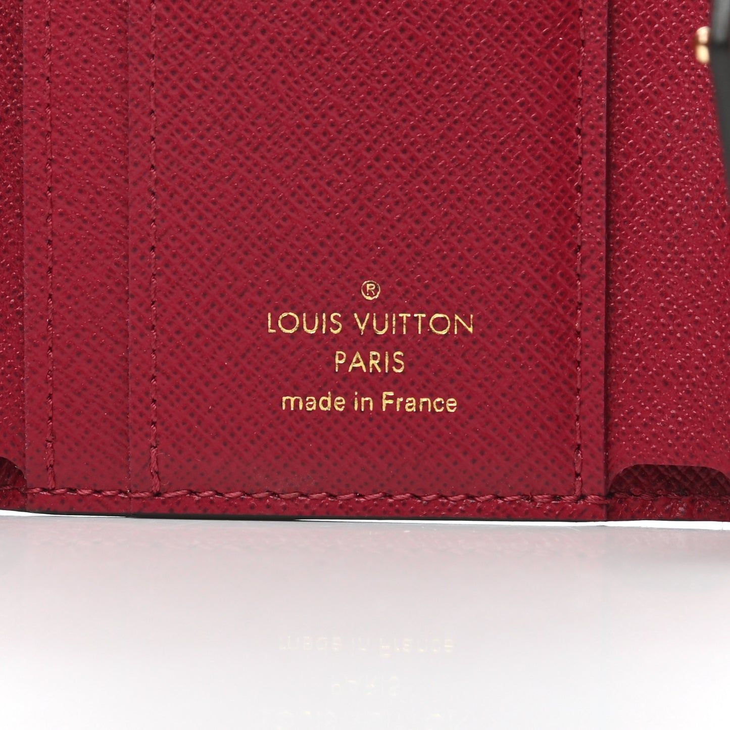 Monogram Zoe Wallet Fuchsia
