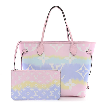 Louis Vuitton Monogram Escale Neverfull MM Pastel 3 of 12