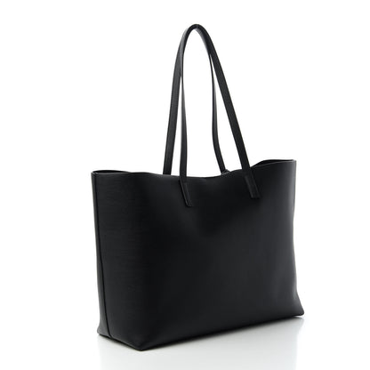 Saint Laurent Calfskin Large Shopping Tote Black 3 of 14