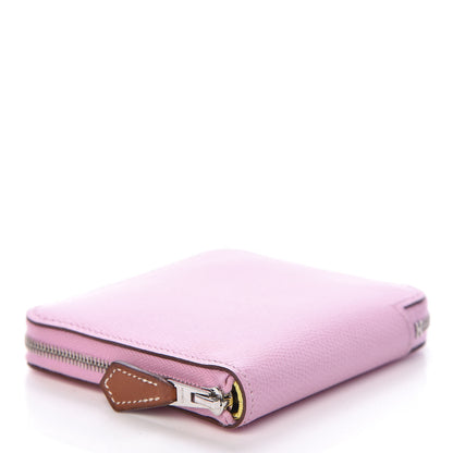 Hermes Epsom Silk'in Compact Wallet Mauve Sylvestre 4 of 8
