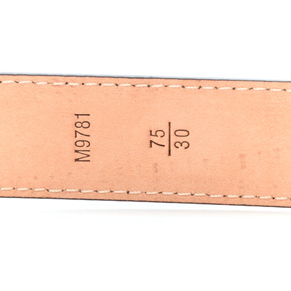 Louis Vuitton Mini Monogram 25mm LV Initiales Belt 75 30 7 of 8