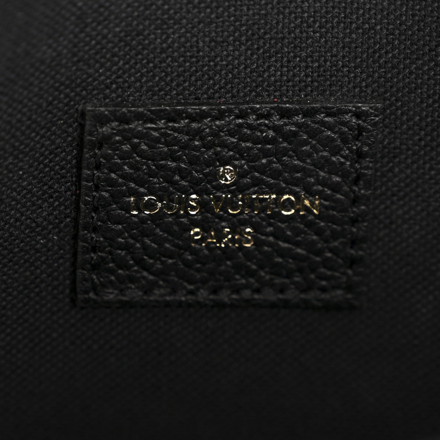 Empreinte Pochette Felicie Chain Wallet Black
