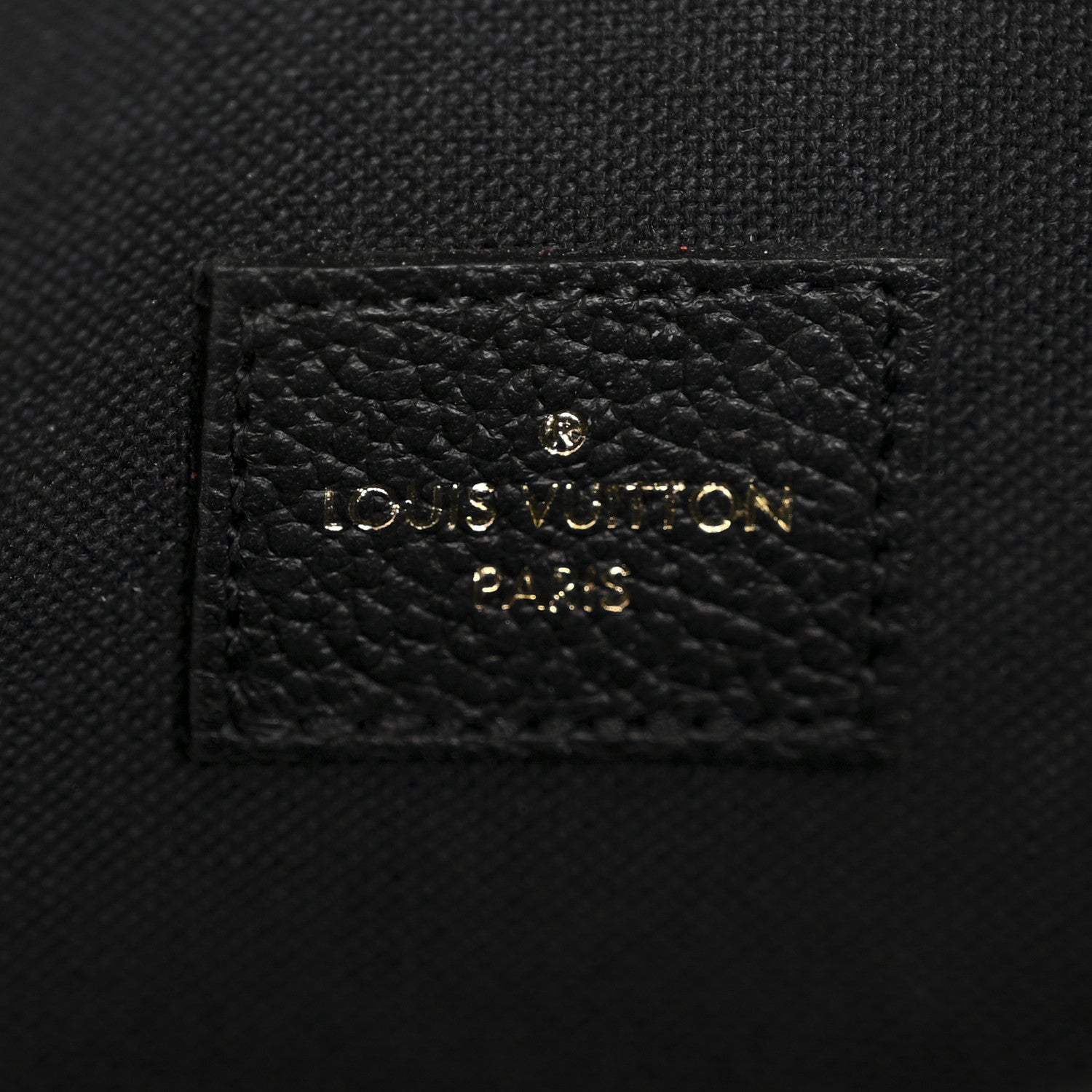 Louis Vuitton Empreinte Pochette Felicie Chain Wallet Black 7 of 12