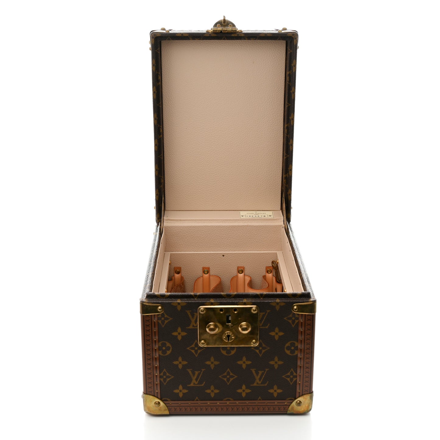 Monogram Boite Flacons Beauty Train Trunk Case
