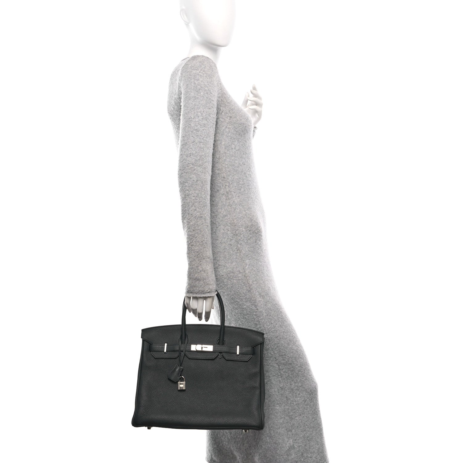 Hermes Togo Birkin 35 Bleu Indigo 2 of 13