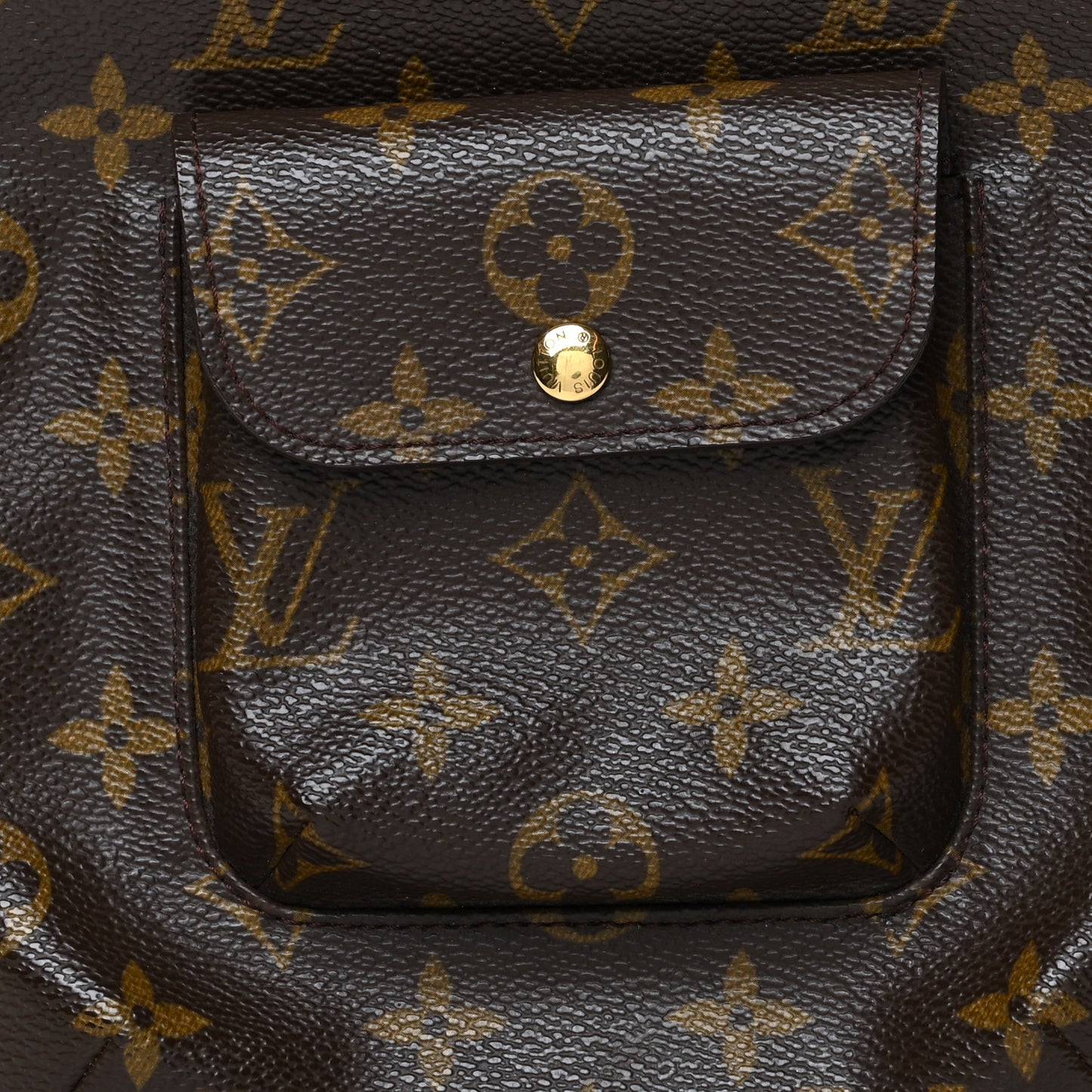 Monogram Partition Wristlet