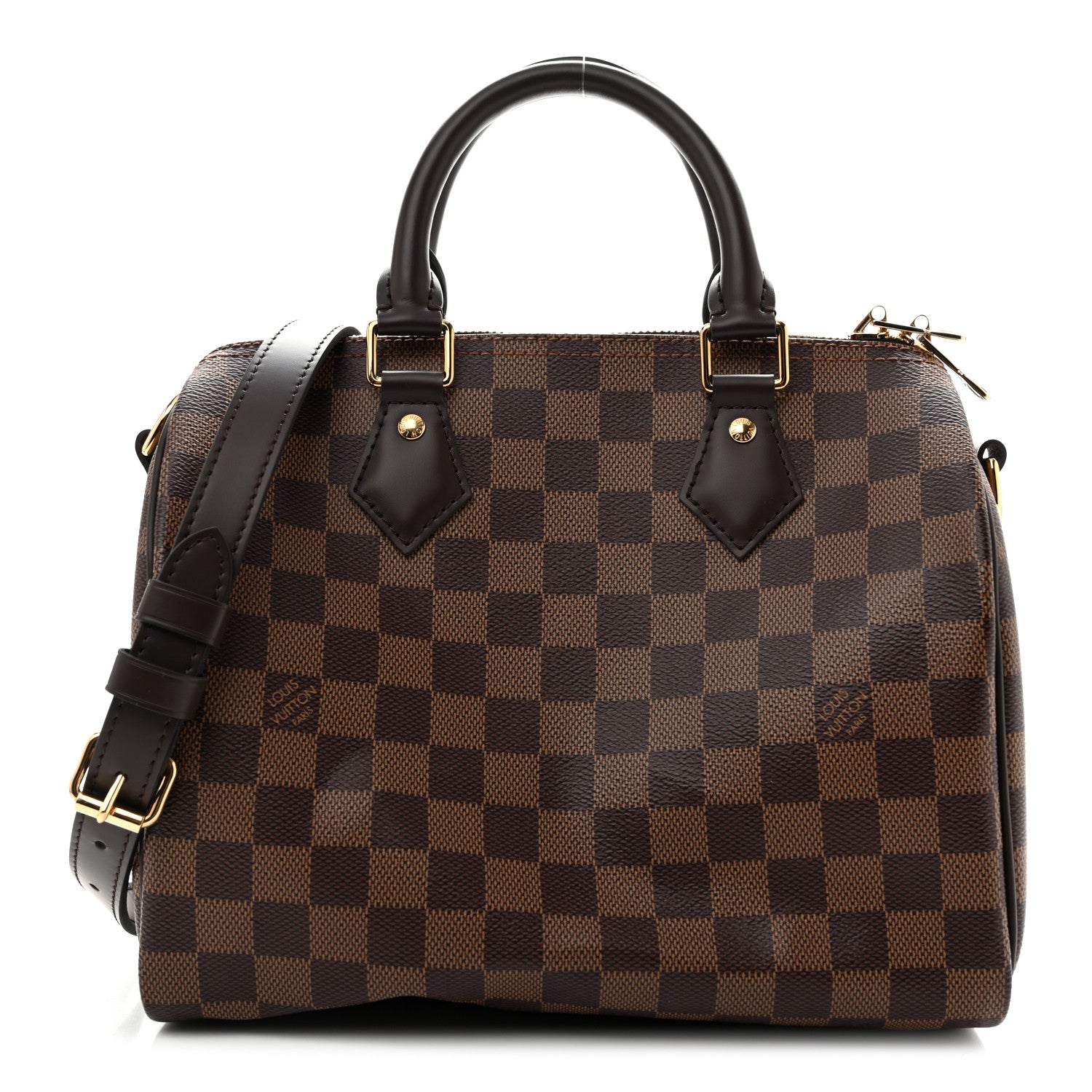 Louis Vuitton Damier Ebene Speedy Bandouliere 25 1 of 13