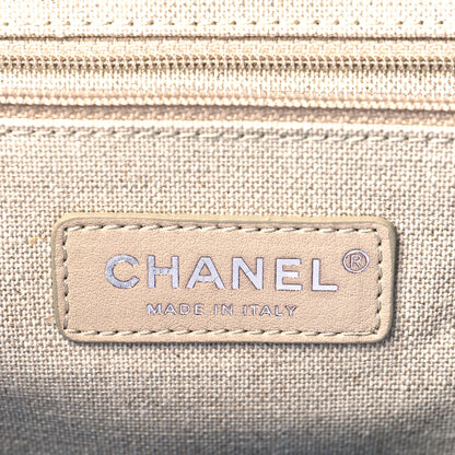 Chanel Mixed Fibers Small Deauville Tote Light Blue 7 of 11
