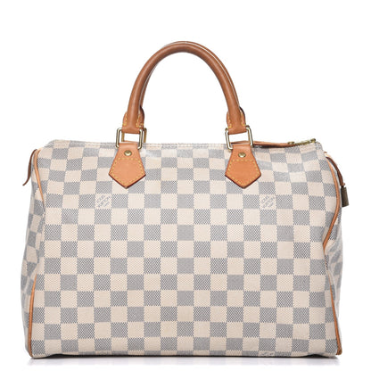 Louis Vuitton Damier Azur Speedy 30 1 of 15