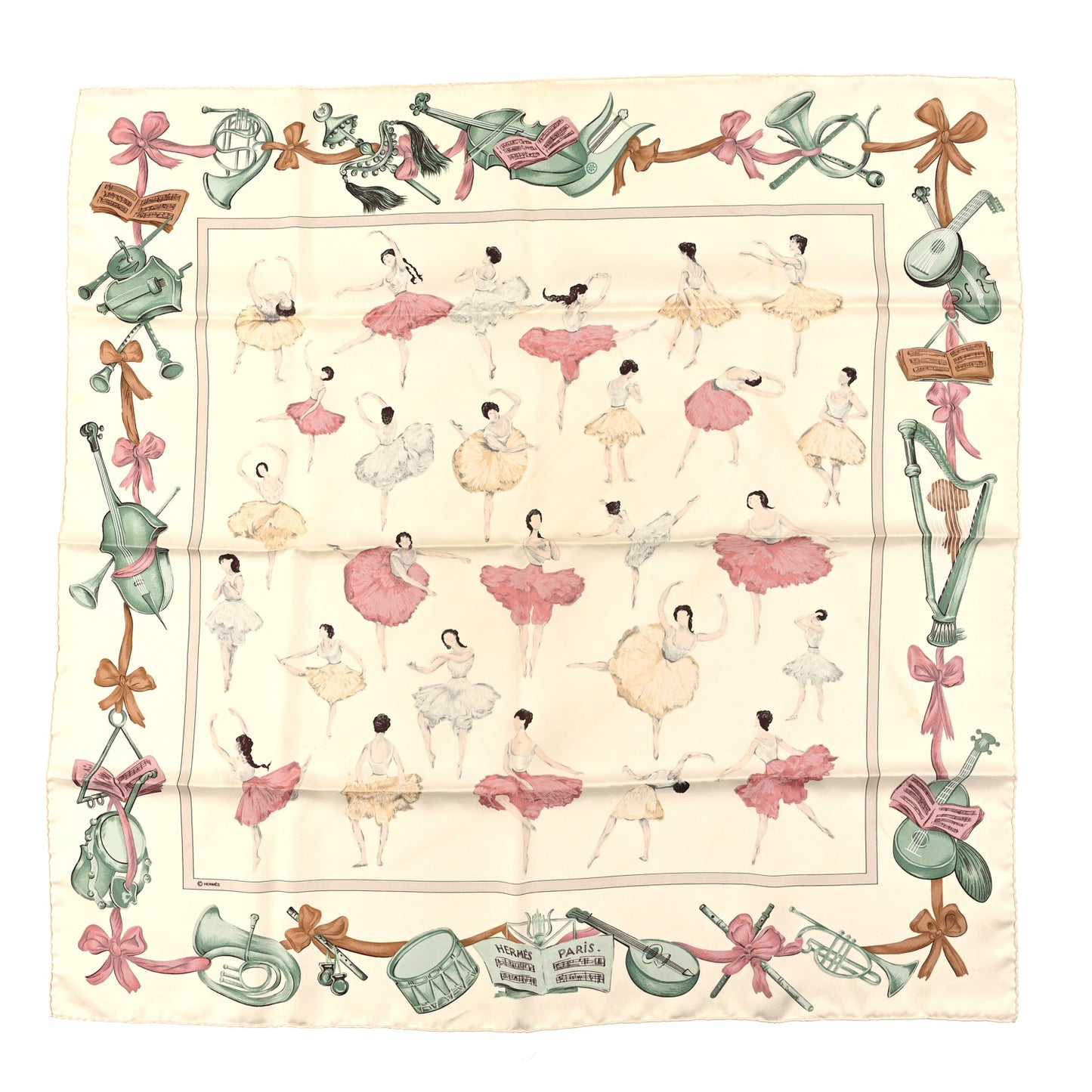 Silk La Danse Du Cheval Scarf 90