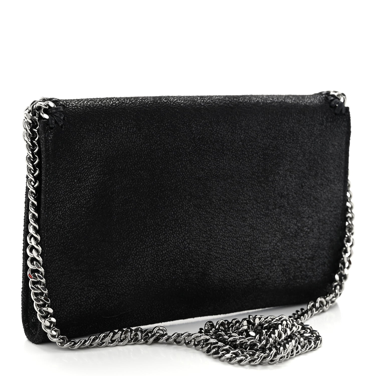 Stella McCartney Shaggy Deer Falabella Mini Crossbody Bag Black 3 of 9