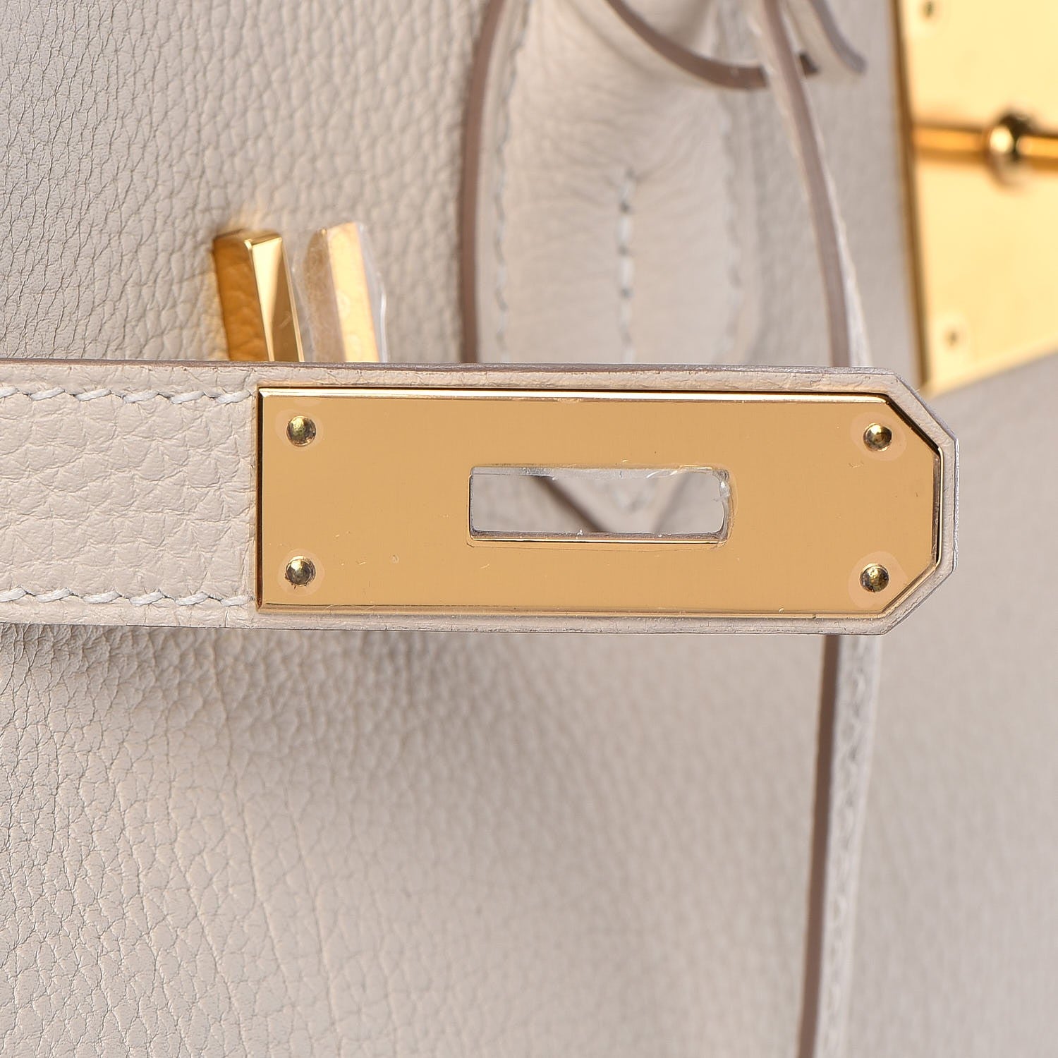 Hermes Togo Birkin 30 Craie 17 of 34