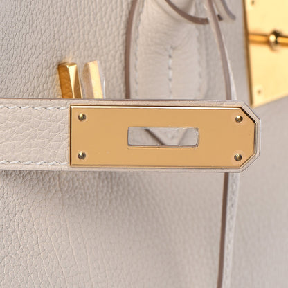 Hermes Togo Birkin 30 Craie 17 of 34