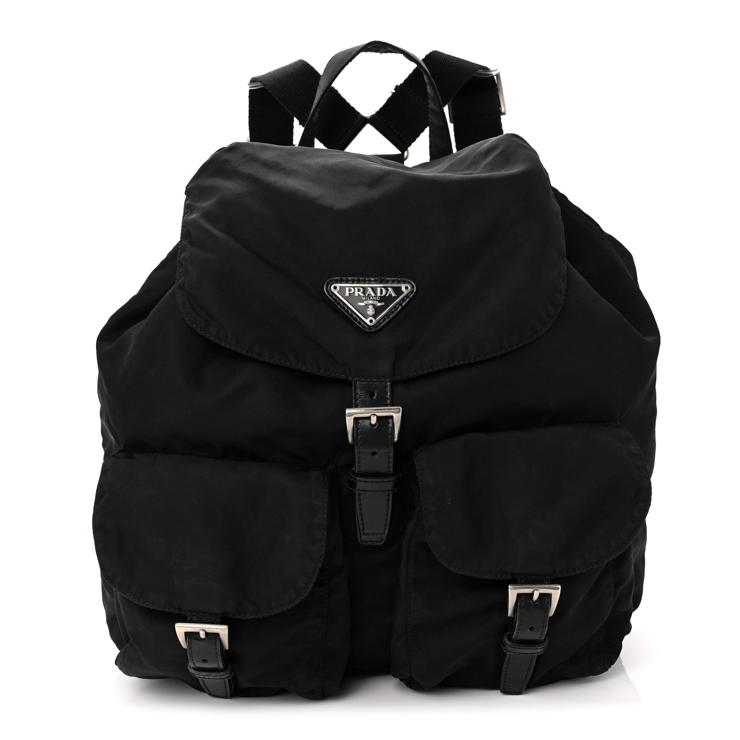 Prada Tessuto Nylon Vela Backpack Black 1779581 – FASHIONPHILE