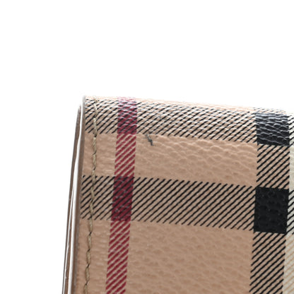 Burberry Haymarket Check Halton Wallet Tan 9 of 10