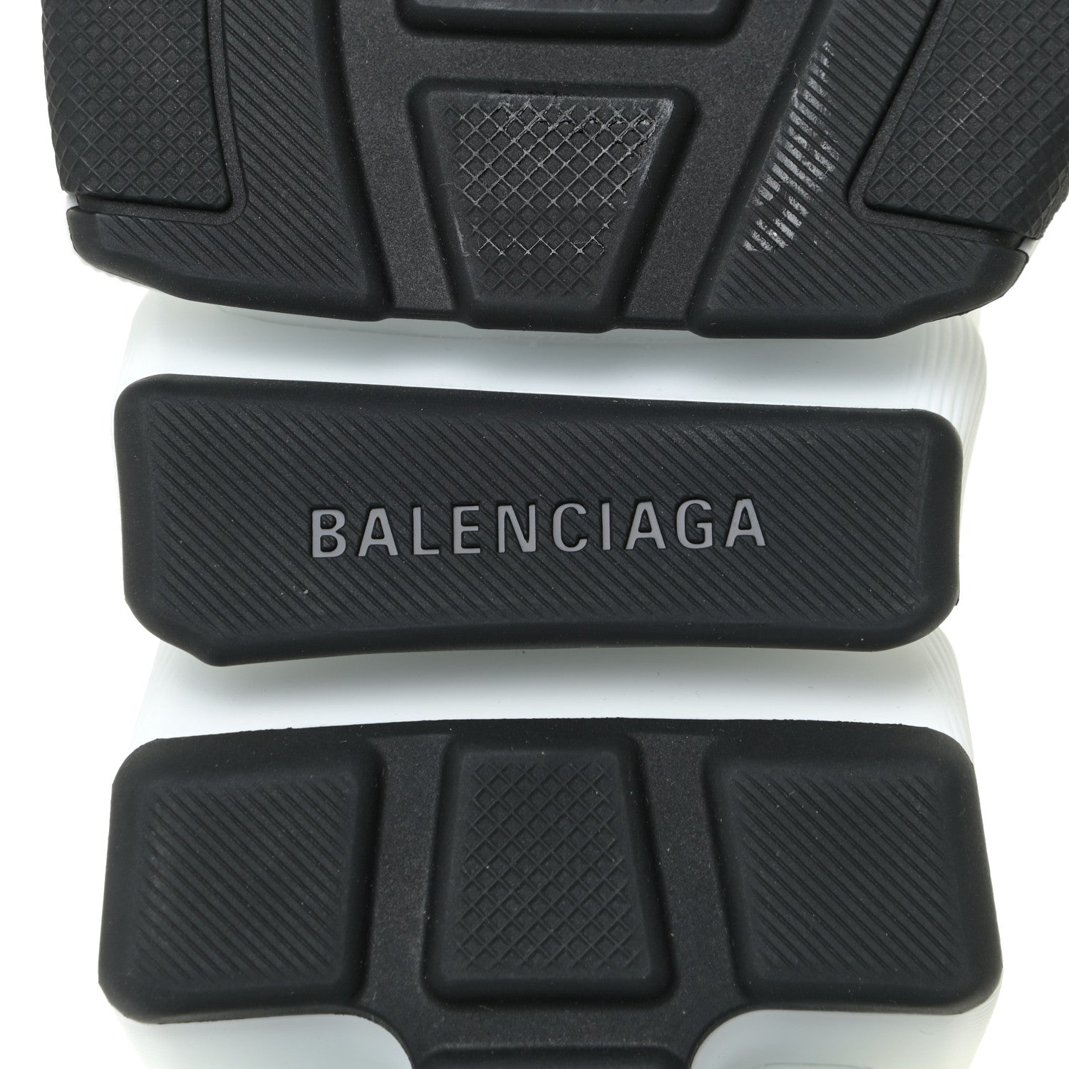 Balenciaga Technical 3D Recycled Knit Striped Womens Speed 2.0 Sneakers 38 White Multicolor 11 of 13