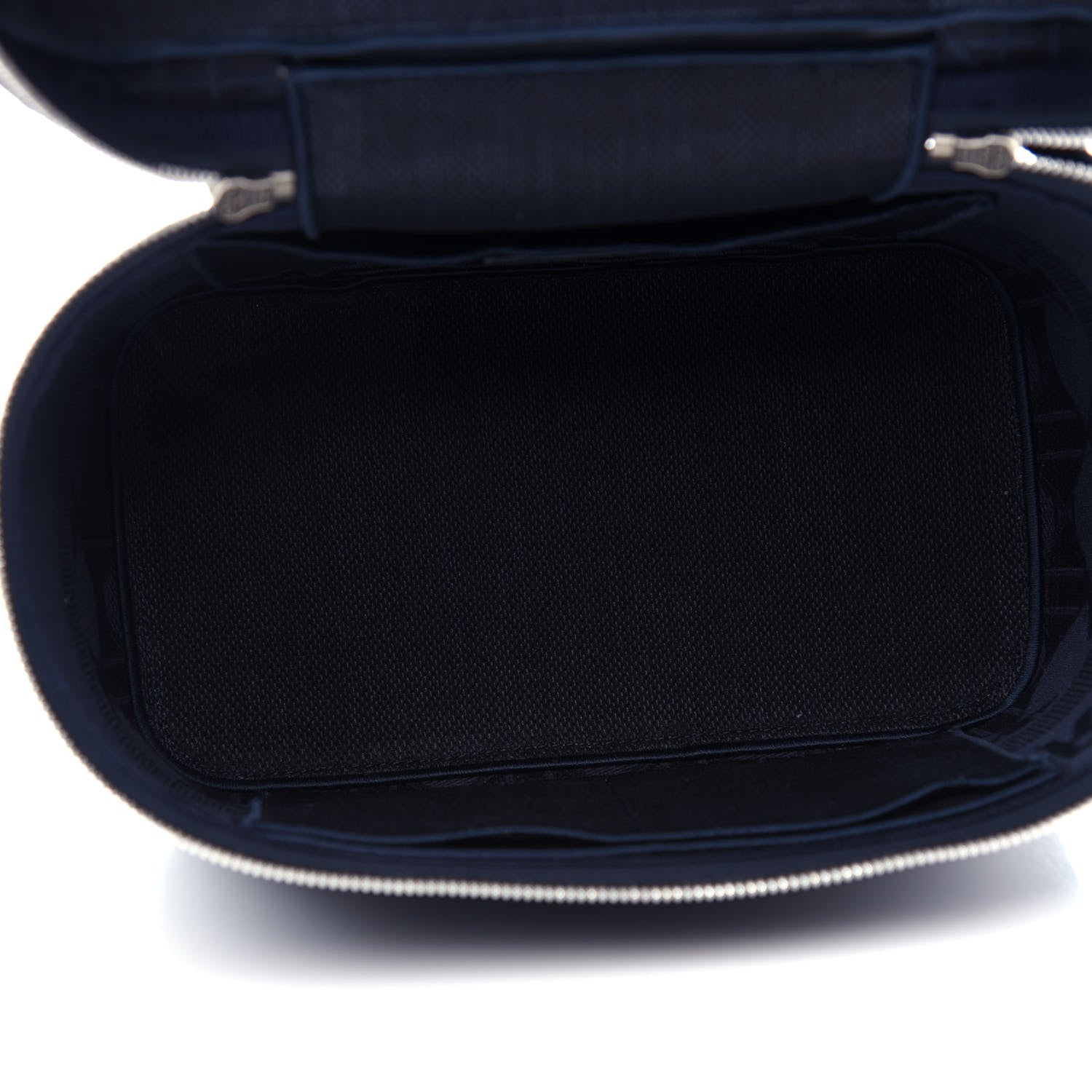 Christian Dior Velvet Cannage Diortravel Vanity Case Blue 5 of 6