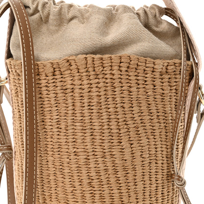 Chloe Natural Woven Fiber Small Woody Basket Blushy Beige 9 of 11