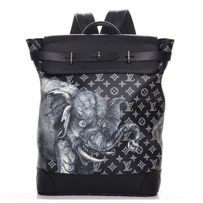 Louis Vuitton Savane Monogram Elephant Chapman Steamer Backpack Encre 1 of 7