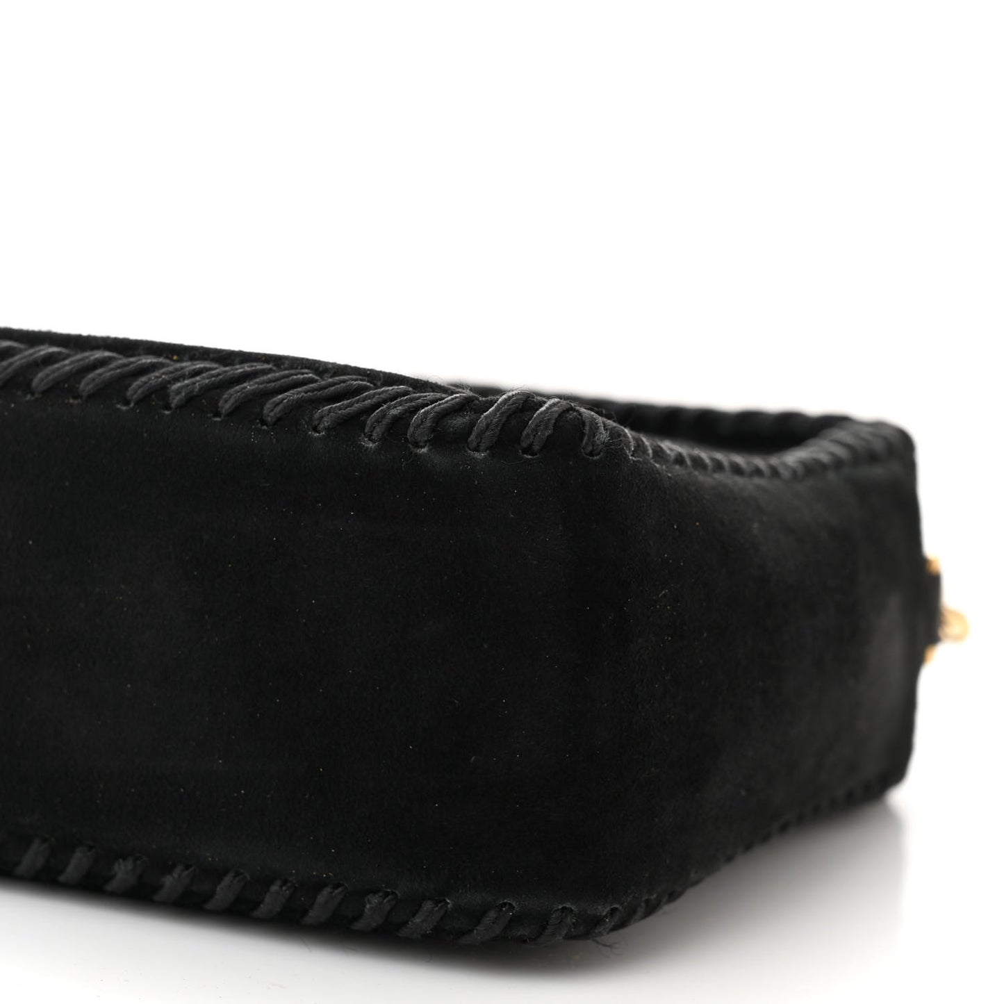 Suede CC Tassel Camera Case Black