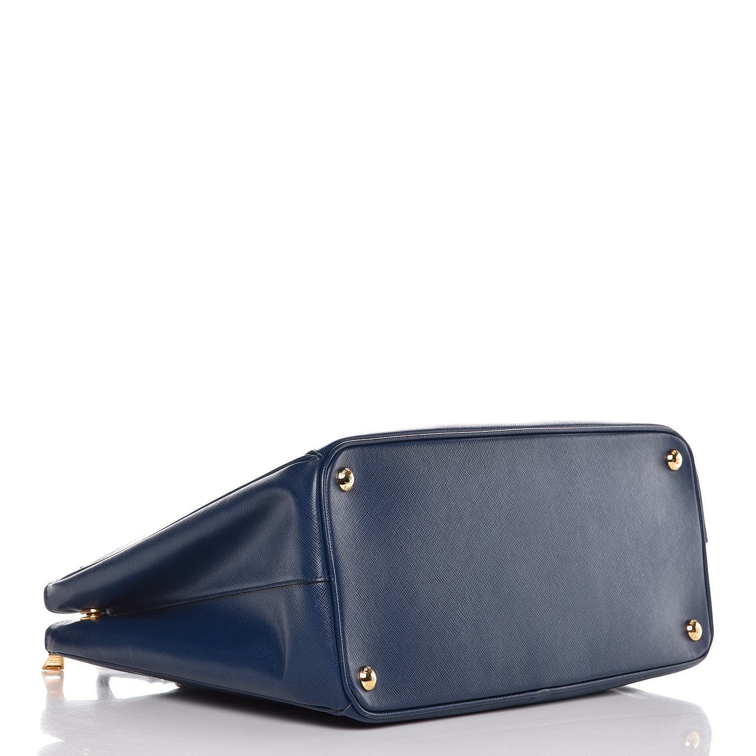 Prada Saffiano Large Galleria Double Zip Tote Bluette 4 of 15