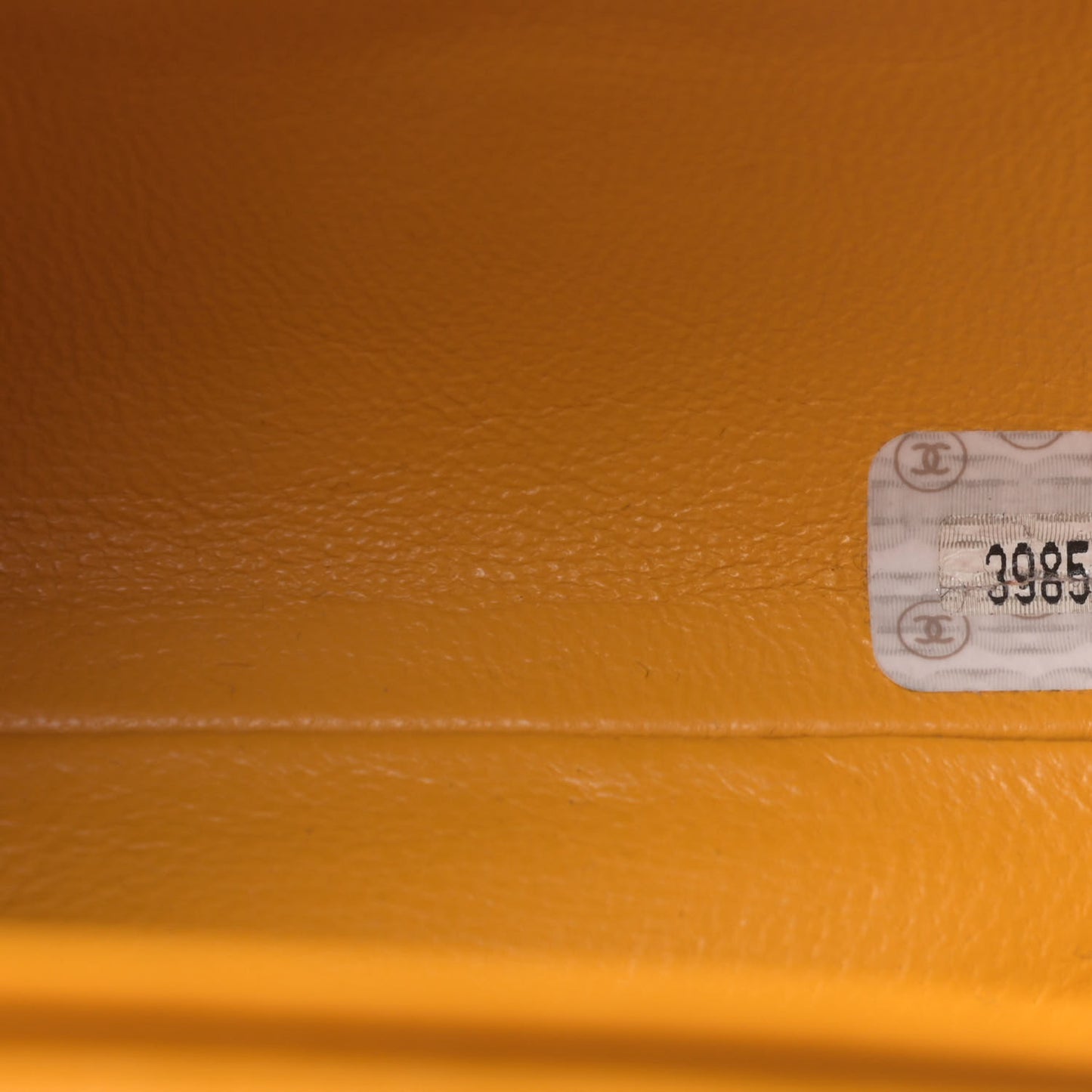 Lambskin Quilted Flap Clutch Yellow