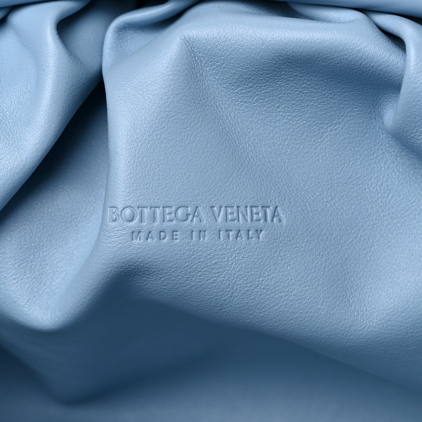 Smooth Butter Calf The Pouch Oversized Clutch Ice