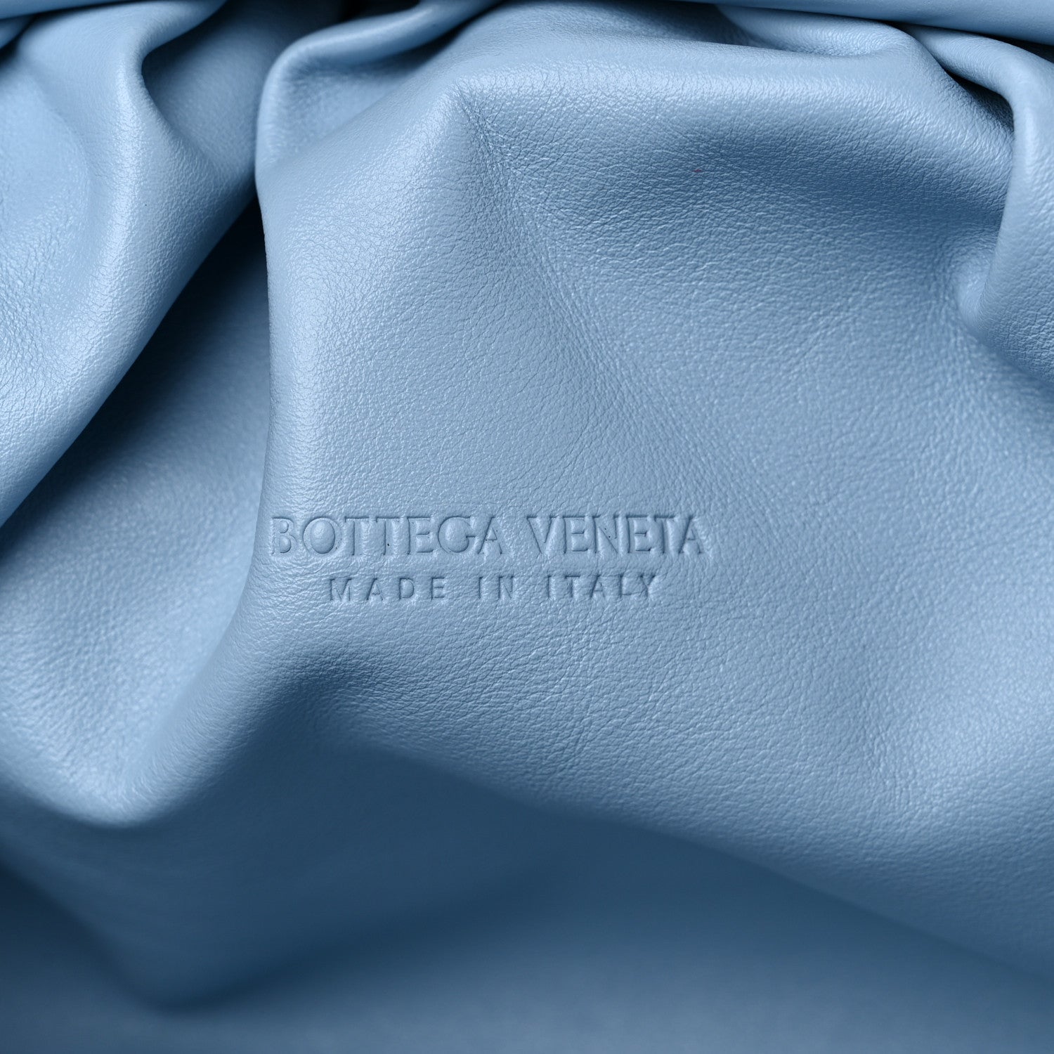Bottega Veneta Smooth Butter Calf The Pouch Oversized Clutch Ice 7 of 10
