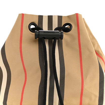 Burberry Econyl Icon Stripe Phoebe Drawcord Pouch Archive Beige 6 of 8