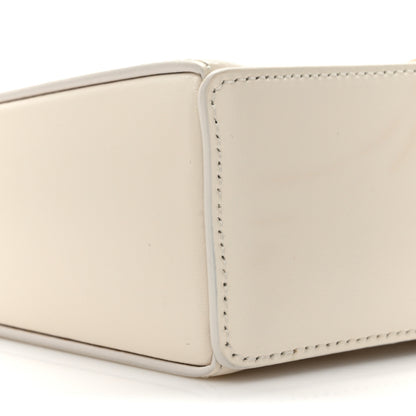 Givenchy Box Calfskin Mini Cut Out Shoulder Bag Ivory 10 of 14
