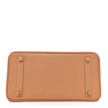 Hermes Courchevel Birkin 30 Gold 8 of 17
