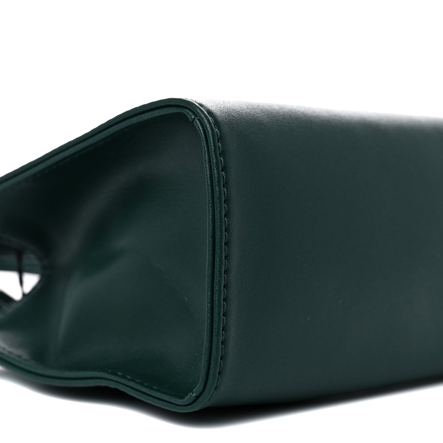 Telfar Vegan Leather Small Shopping Bag Dark Olive 7 of 8