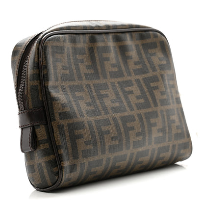 Fendi Zucca Spalmati Zip Pouch Tobacco 3 of 9