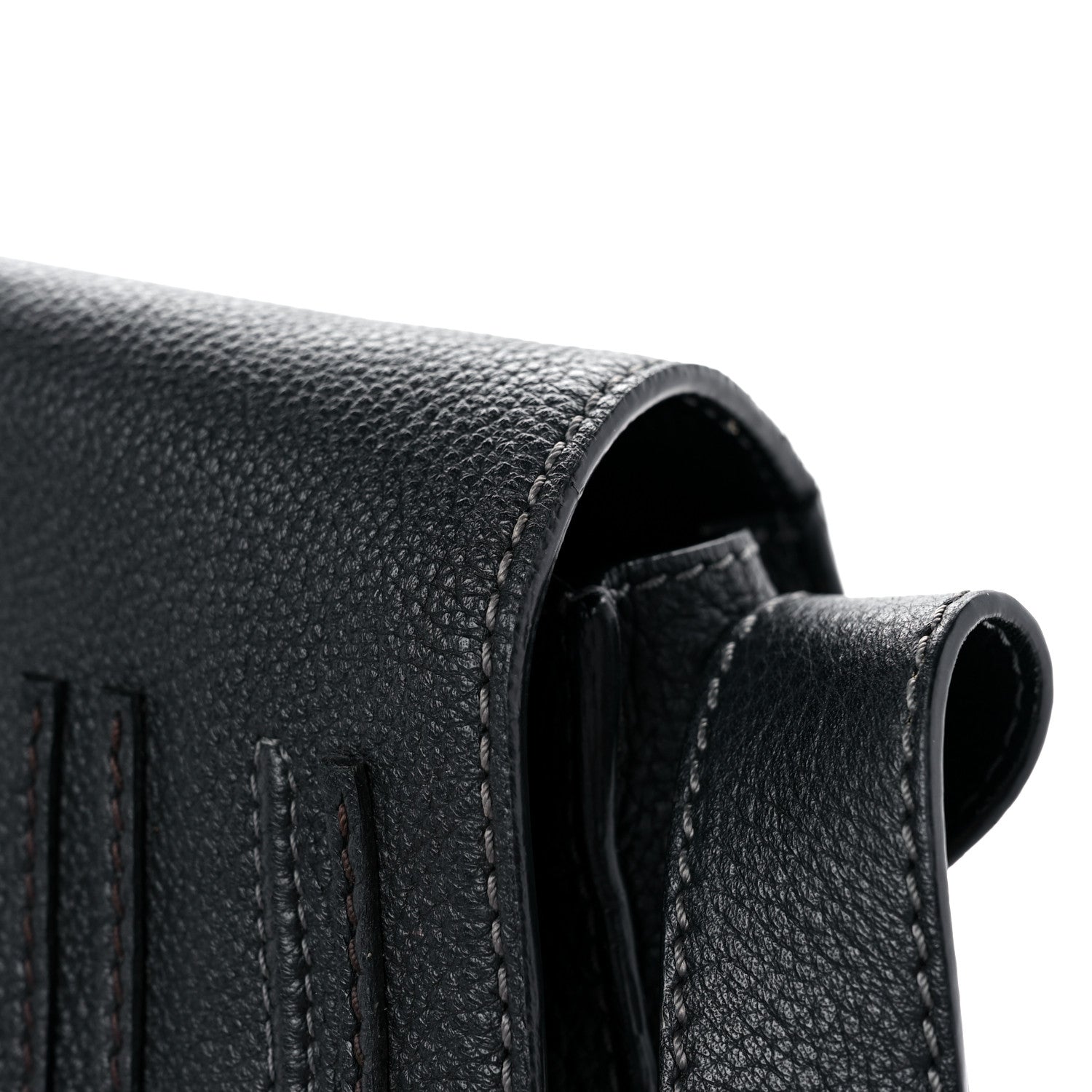 Chloe Calfskin Medium Marcie Round Crossbody Bag Black 17 of 19