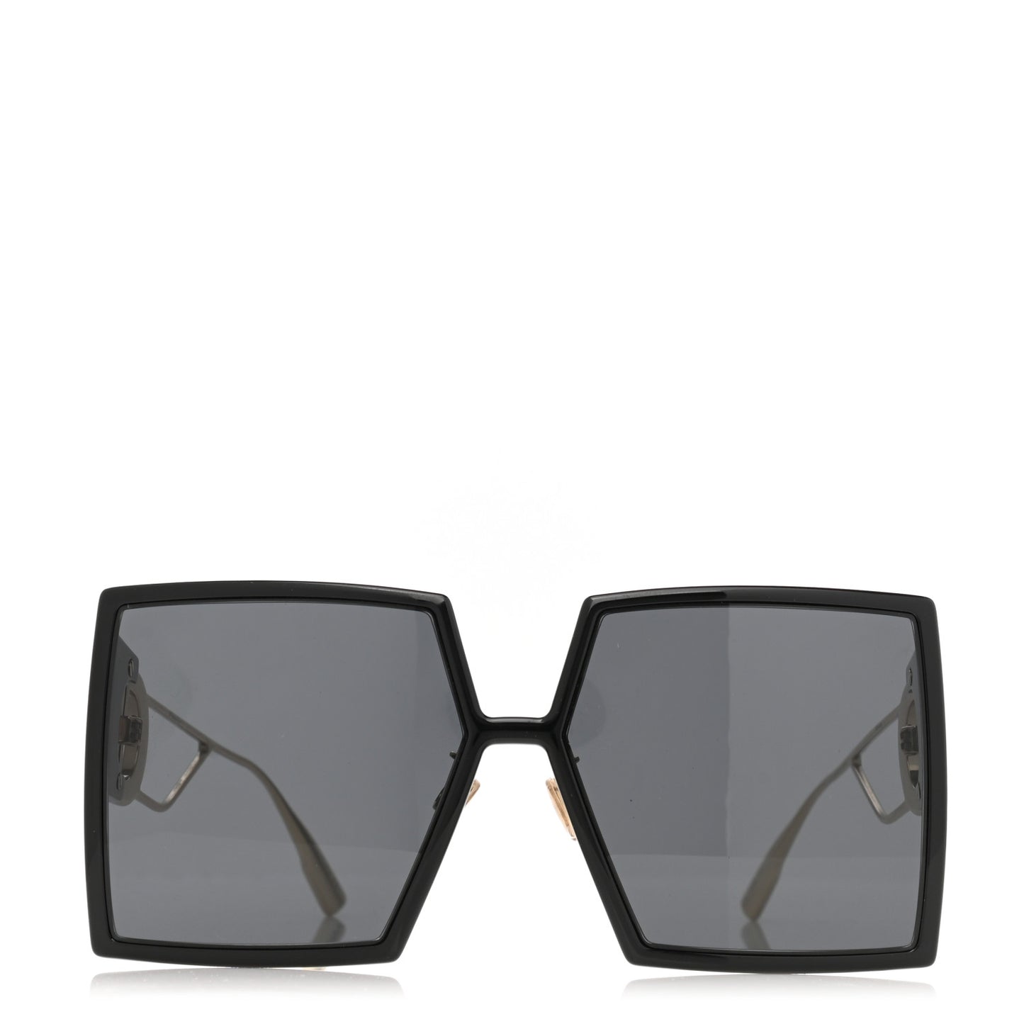 Square 30 Montaigne Sunglasses Black