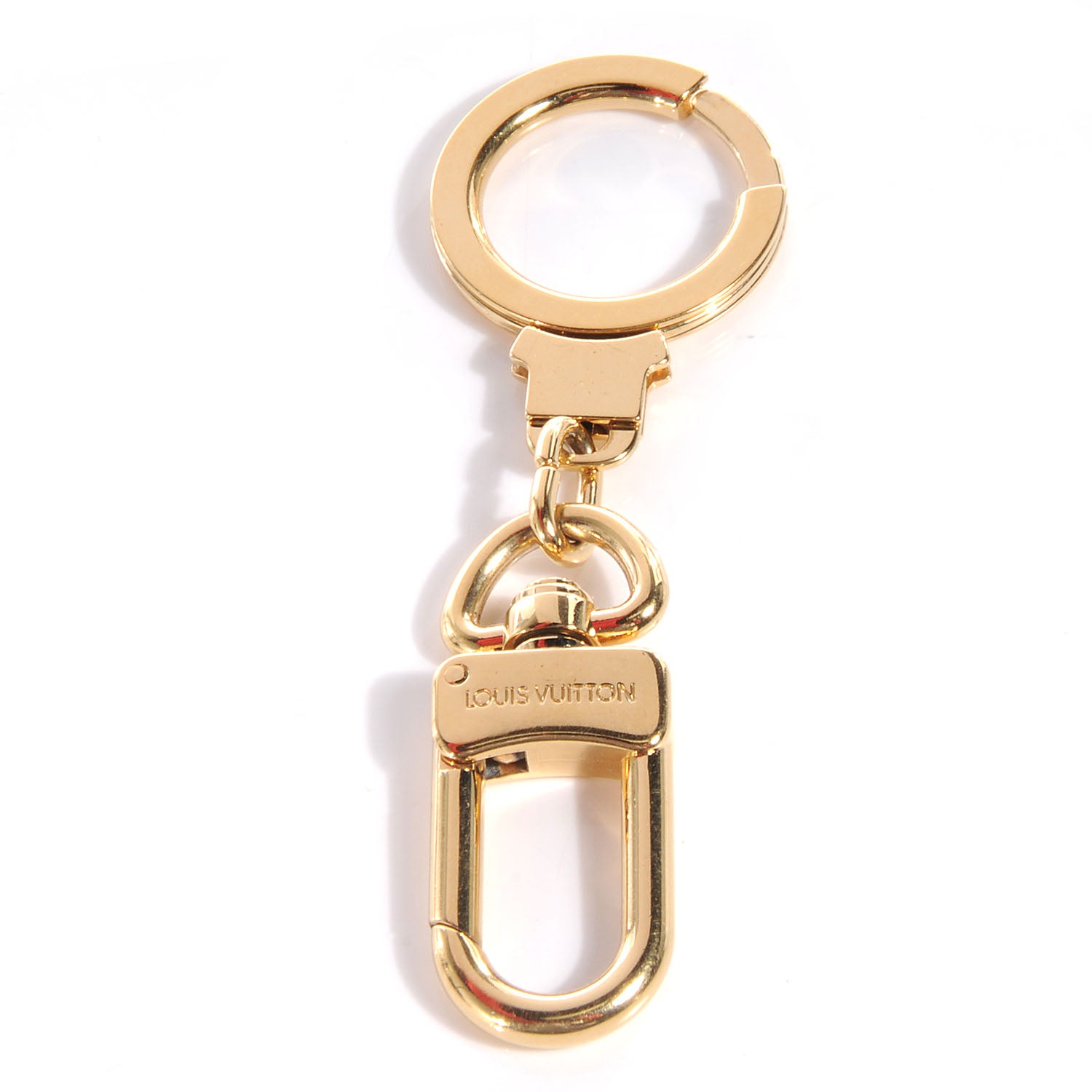 Louis Vuitton Pochette Extender Key Ring Gold 1 of 4