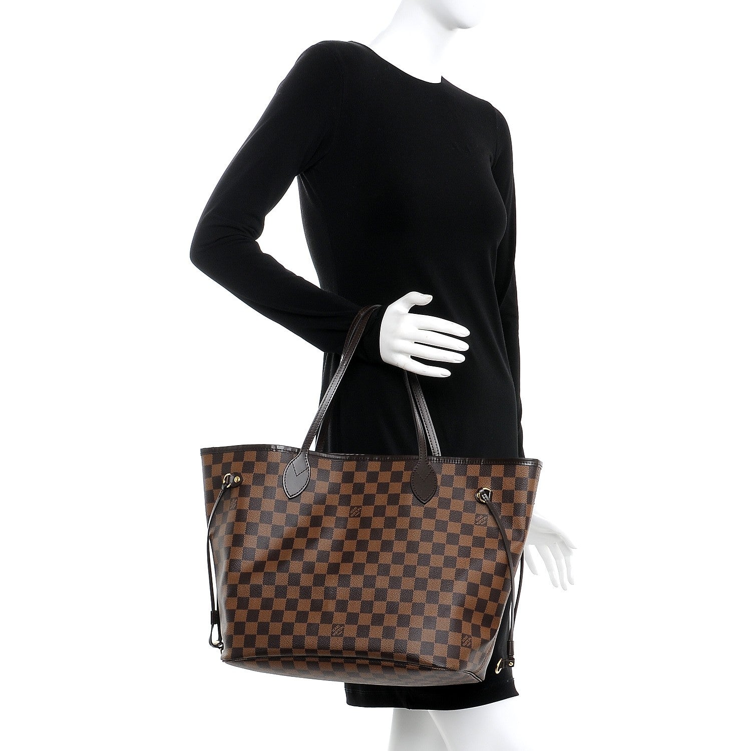 Louis Vuitton Damier Ebene Neo Neverfull MM 2 of 8