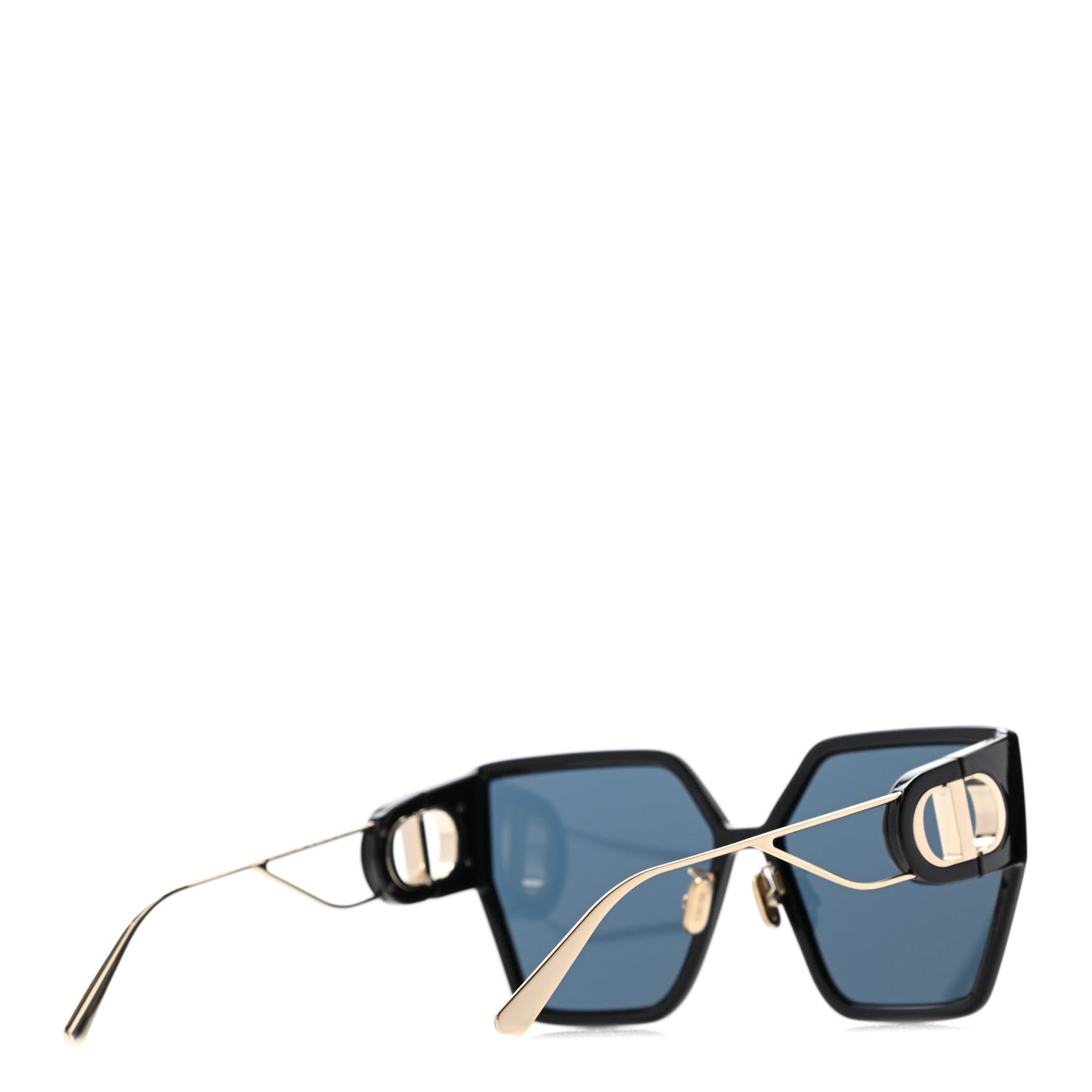 Butterfly 30 Montaigne Sunglasses Black Gold