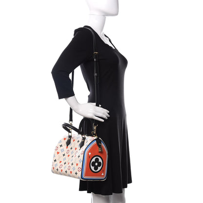 Louis Vuitton Game On Speedy Bandouliere 25 White 2 of 10