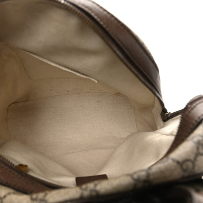 Gucci GG Supreme Monogram Calfskin Web Small Ophidia Day BackpacK Beige Ebony New Acero 5 of 10